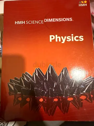 HMH Science dimension PHYSICS textbook grade 11.