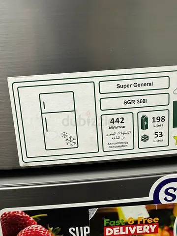 Super General 360L Refrigerator - Very Good Condition