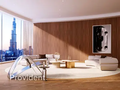 Burj Khalifa View | Private Pool | Smart Home