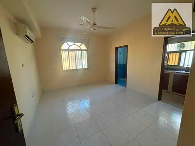 Large studio in Al Rawda 3, separate kitchen, split AC, free maintenance, AED 19,000 yearly, payabl