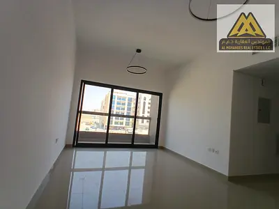 Brand new 1-bedroom apartment in Al Jurf 3, 2 bathrooms including master, central AC, AED 37,000 yearly, 4 installments, free maintenance.