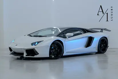 2012 Lamborghini Aventador, With Full Service History, Excellent Conditio GCC Spec