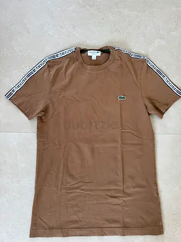 Lacoste Men’s Brown T-Shirt – Size XS