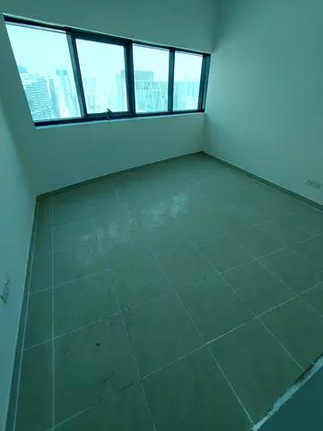 For rent in Sharjah – Al Taawun area - 1 bedroom and a living room with a great space - Master bedroom - 2 bathrooms - Central AC - Free gym and swim