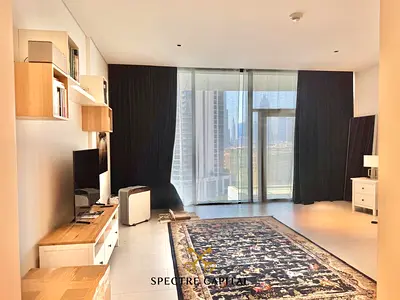 Full Burj & Fountain View | High Floor | Vacant Studio