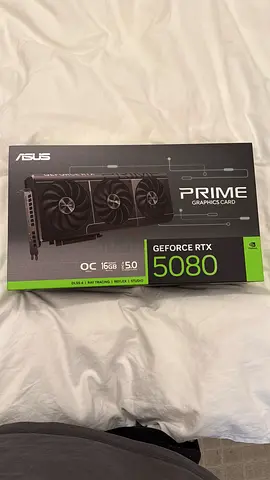 ASUS Prime GeForce RTX 5080 OC 16GB - Brand Boxed