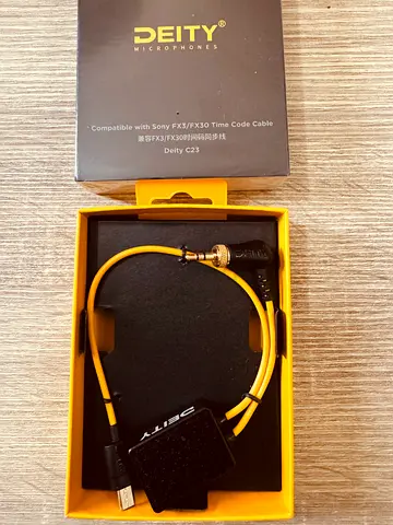 Deity Timecode cable for Sony Fx3