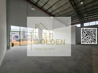 Premium showroom offering 20 kW power, 3,455 sq ft usable space, and an exceptional main road location.