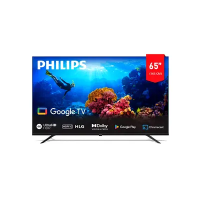 Philips 65 4K Google Smart TV | HDR | Dolby Audio | Excellent Condition