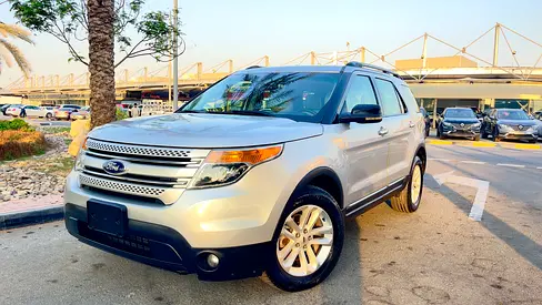 Well Maintained Ford Explorer XLT 2012 | GCC Specs | Family SUV