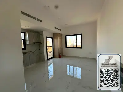 First-time occupancy studio apartment with balcony and open view, built-in wardrobes, spacious, dir