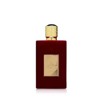 Spray ameerat al arab 100ml lattafa Luxury Red Velvet Perfume Bottle -