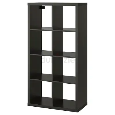 KALLAX IKEA
Shelving unit, black-brown, 77x147 cm