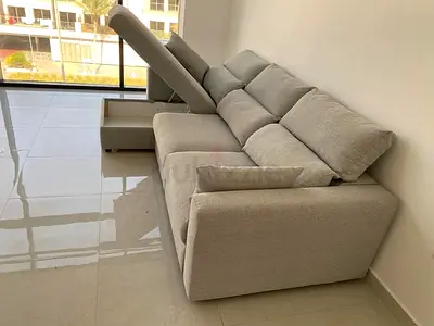 Ikea Eskilstuna L Shape Sofa bed with storage