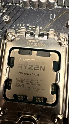 Ryzen 7 7700 + MSI A620M-E Motherboard Combo AM5 – Excellent Condition 🔥