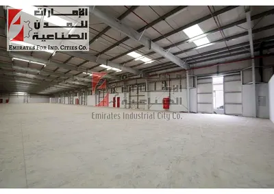 Warehouse on E611 – From Emirates Industrial City Developer - Zero Commission - Full Utilities !!!