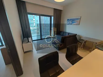 Fully Furnished 1BR | Partial Burj Khalifa & Community View | Free WiFi & Cleaning