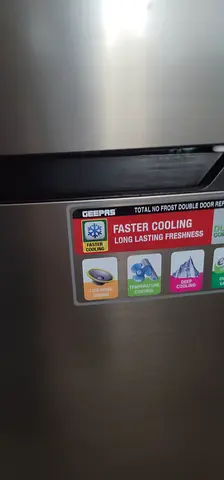 Brand new Defy Stainless Steel Double Door Refrigerator -new Condition