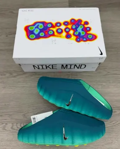 Nike Mind 001 Slide Geode Teal Light Menta