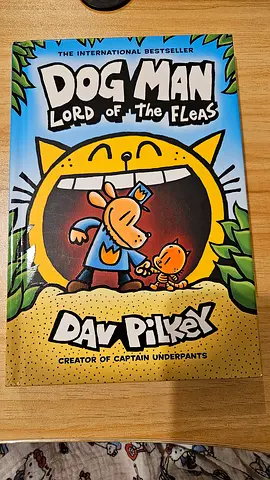 Dog Man: Lord of the Fleas by Dav Pilkey - Paperback (Kids Graphic Novel)