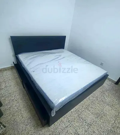Ikea malam bed with ikea mattress king size 180 x200cm bed