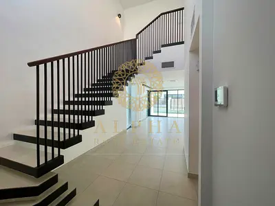 4BR Villa | Shams Townhouses | Community View | Unfurnished Corner Home