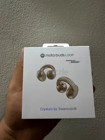 Moto Buds Loop Crystal By Swarovski