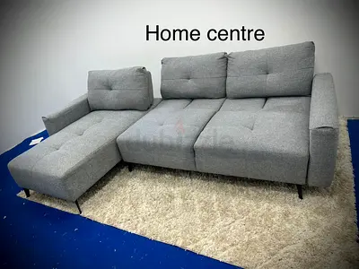 Like new condition home centre lshape sofa