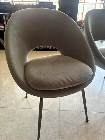 West Elm Modern Seating Set – Grey Orb Chairs  Matching Bench (Selling Together or Separate)