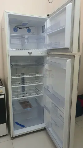 White Double Door Refrigerator