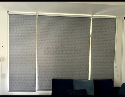 Blinds - 7 blinds, Grey / baby blue - URGENT, TODAY must GO