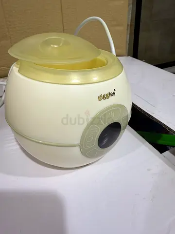 Giggles Electric Baby Bottle Warmer - Compact Easy to Use