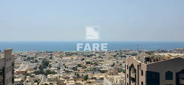 Blue Tower, the best and largest 3BR apartments, free air conditioning, sea view.