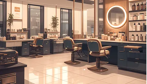 Profitable Luxury Gents Salon for Sale – Business Bay, Dubai