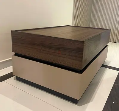 BRAND NEW Modern low-profile wooden coffee table 115x70 cm