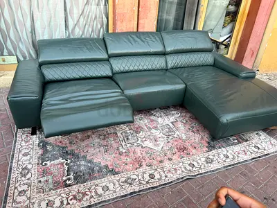 Selling high quality Koala Living Electric Recreener Original Leather L shape Sofa
