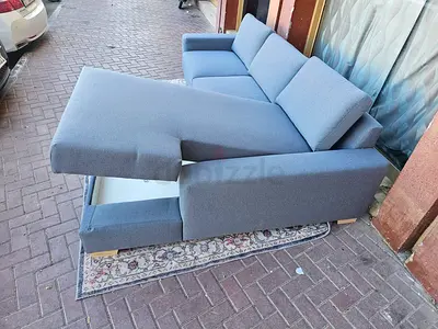 Ikea Sorvallen L shape sofa with storage