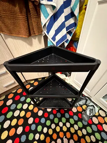IKEA Corner Shelf - Black