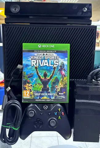 xbox one with kinect and kinect sports rivals game