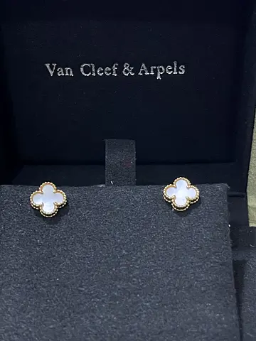 Van Cleef Sweet Alhambra earrings