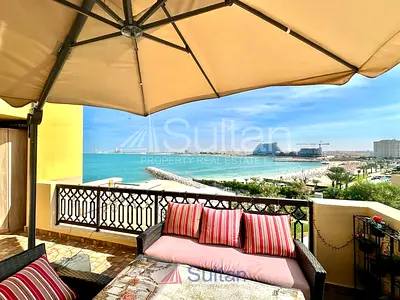 Upgraded/ Beach Front 1 BR in Bab Al Bahr