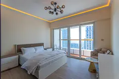 Palm Views | Fully Upgraded | Maid Room + Balcony | Furnished