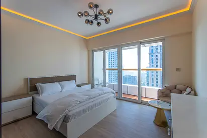 Palm Views | Fully Upgraded | Maid Room + Balcony | Furnished