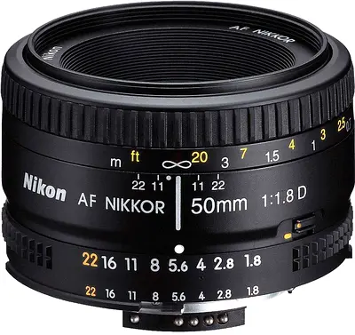 Nikon lens 50mm 1.8D Portrait Lens