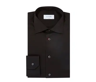[NEW] Eton shirt black size 37