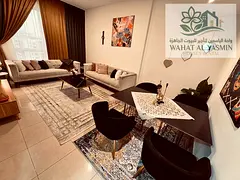 Two bedrooms and a living room / Sea view / Hotel-style furnishings / Al Qasba / Sharjah