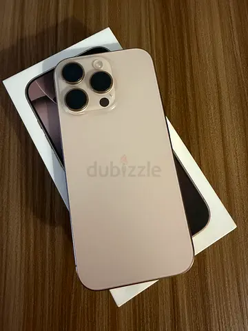 iPhone 16 pro Desert Titanium