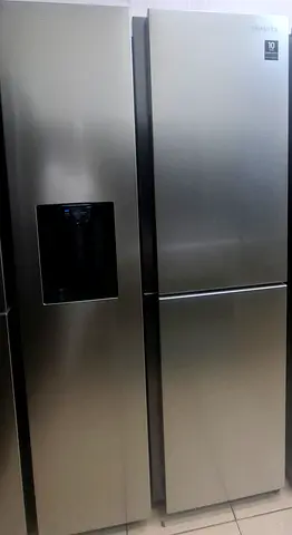 Samsung Stainless Steel Side-by-Side Refrigerator with Water Dispenser  ice maker
