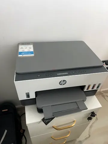 Hp Tank Printer  Black , Up to 6000 black / 8000 color pages , Smart Tank 670.