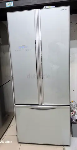 Hitachi French Door Refrigerator - Triple Door, Bottom Freezer (Used)